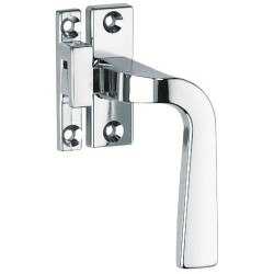 Levier de fermeture 1911 + gâche à plat chromé - BEZAULT ASSA ABLOY