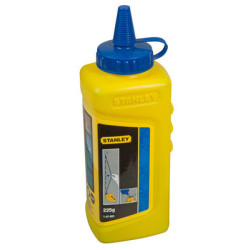 Poudre à tracer bleue 225g - STANLEY