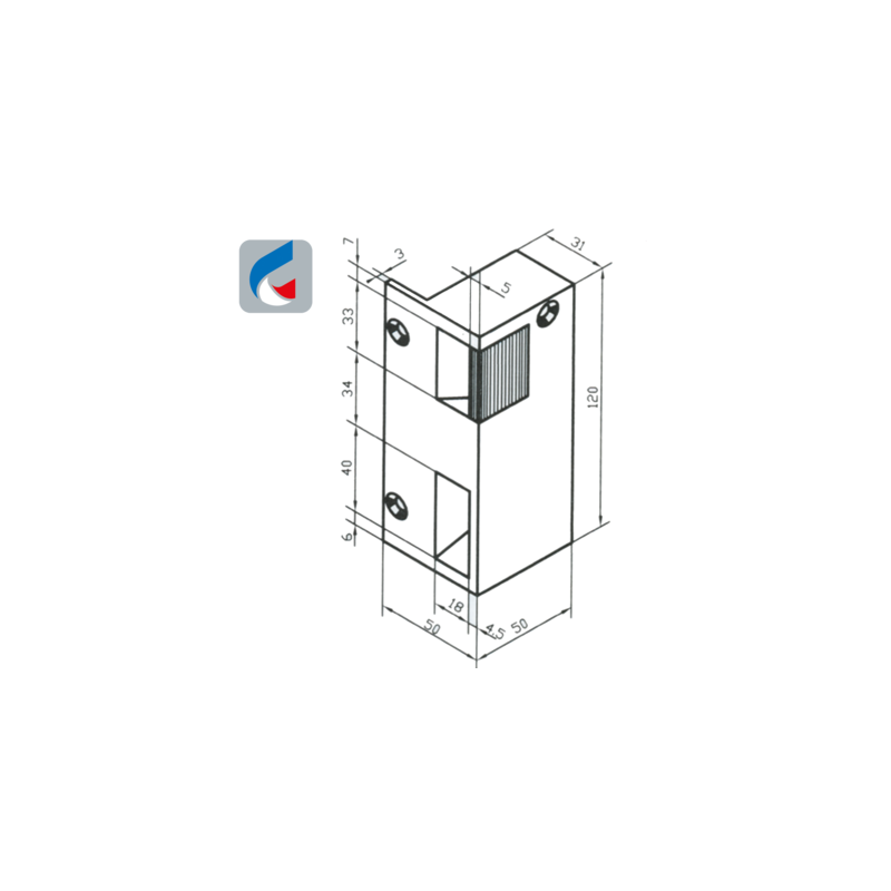 Gâche électrique en applique à émission 12V N.3 BIS - BEUGNOT