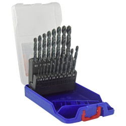 Coffret 19 forets métal HSS STEAM - TIVOLY
