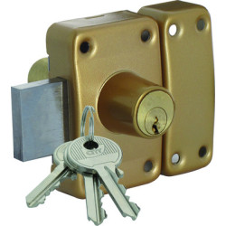 Verrou monopoint double entrée CITY26 varié - ISEO