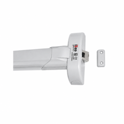 Serrure anti-panique barre 1 point PUSH IDEA - ISEO