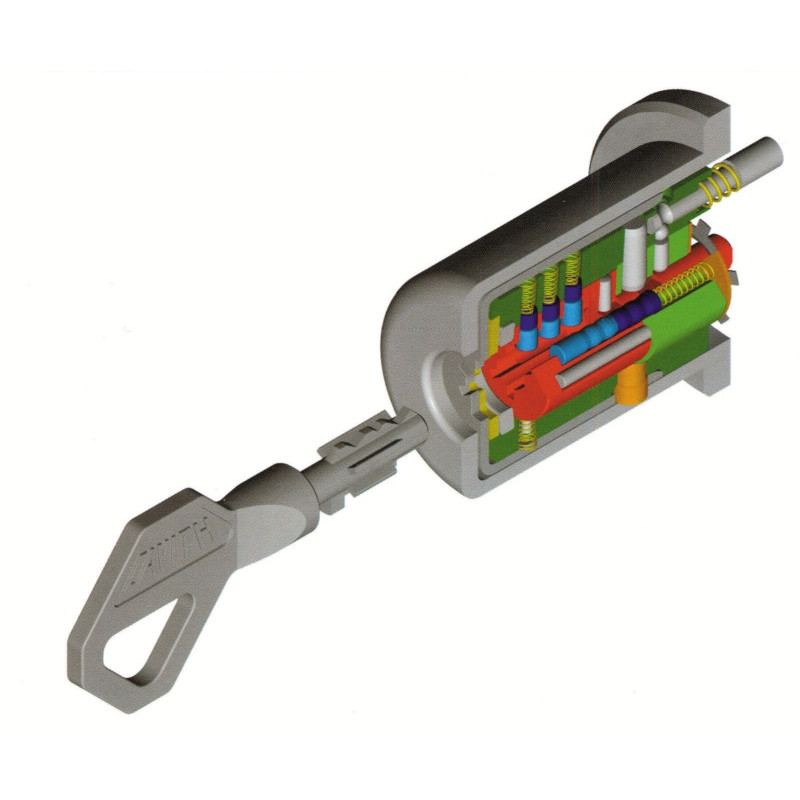 Jeu de cylindres ronds pour serrure emboutie CAVITH A2P** - ISEO
