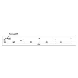 Barre de seuil anti pince marron - COGEFERM