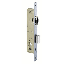 Serrure à encastrer monopoint à rouleau clé i série 8 - METALUX