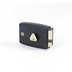 Serrure applique monopoint horizontale à fouillot CISA cylindre 45 mm varié - NORMBAU