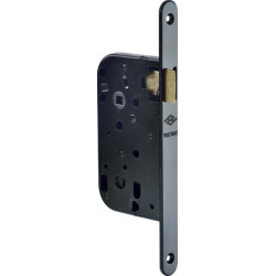 Serrure à encastrer monopoint axe 40 bec de cane NF240 bouts ronds - JPM