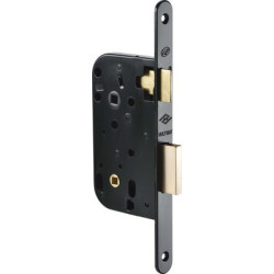 Serrure à encastrer monopoint axe 40 bec de cane à condamnation NF240 bouts ronds - JPM