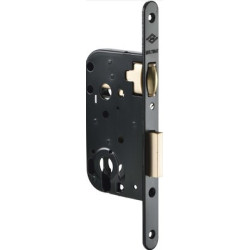 Serrure à encastrer monopoint axe 50 à rouleau clé i MULTIBAT bouts ronds - JPM