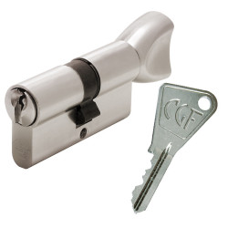 Cylindre européen à bouton 3111 CGF varié nickelé - VACHETTE ASSA ABLOY