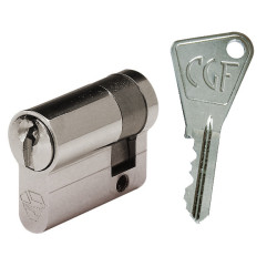 Demi-cylindre européen 5101 CGF varié nickelé - VACHETTE ASSA ABLOY