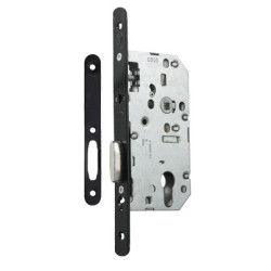 Serrure à encastrer monopoint axe 50 pêne dormant seul D454 bouts carrés - VACHETTE ASSA ABLOY