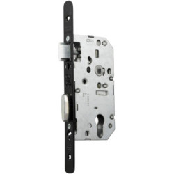 Serrure encastrer monopoint axe 40 pêne dormant demi-tour D455 bouts ronds - VACHETTE ASSA ABLOY