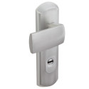 Ensemble sur plaque blindé EA170 JULIA à tirage argent - VACHETTE ASSA ABLOY