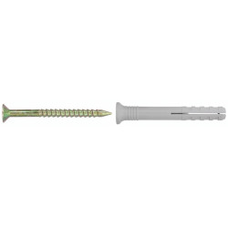 Chevilles clou-vis nylon - RAWL