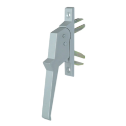 Poignée crémone double fourche percée sans clé 517D - ARLU