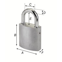 Cadenas à clé série G - MUL-T-LOCK