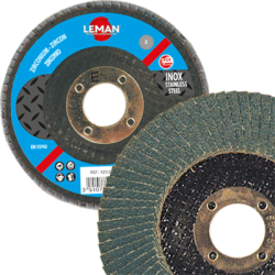 Disque abrasif à lamelles diam 125 mm TURBOFLEX - LEMAN