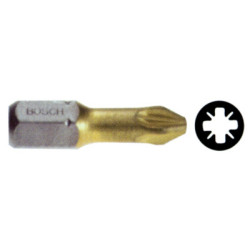 Embout de vissage grip 25 mm POZIDRIV MAX - BOSCH