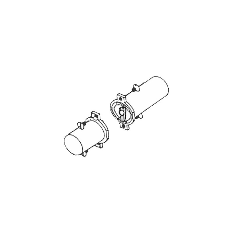 Jeu de cylindres ronds double entrée pour FORTISSIME 2D ancien modèle A2P*** - FICHET