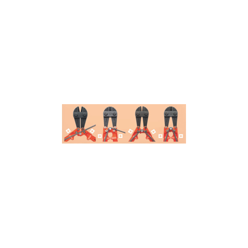 Pince coupe boulons cintreuse 750 mm - MULLER