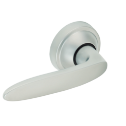 Ensemble sur rosace JAZZ chromé miroir - BEZAULT ASSA ABLOY