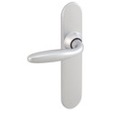 Ensemble sur plaque OPERA EA195 chromé velours - BEZAULT ASSA ABLOY