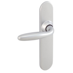 Ensemble sur plaque OPERA EA195 chromé velours - BEZAULT ASSA ABLOY