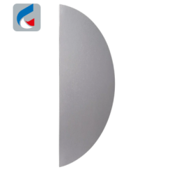 Plaque de propreté adhésive demi-lune borgne 300x150 - DUVAL