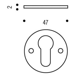 Rosace de propreté - BEZAULT ASSA ABLOY