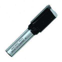Fraise droite carbure queue diam 8mm - LEMAN