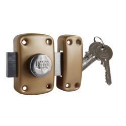 Verrou monopoint à bouton B5 varié - IFAM