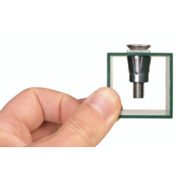 Paire de fixations pour métal QUICK-FIX - LOCINOX