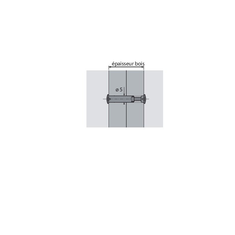 Vis d'assemblage VHS 32 / Système 32 - HETTICH