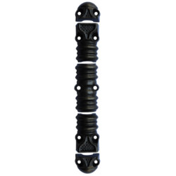 Crémone rustique fonctionnelle bouton N°6 - FONDERIE ROLLINGER