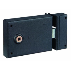Serrure applique monopoint horizontale bec de cane - DEVISMES