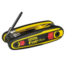 Jeu 8 clés torx combi TAMPER - STANLEY