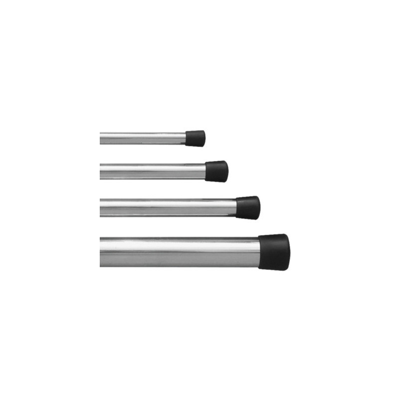 Embout plastique enveloppant rond noir - GUITEL HERVIEU