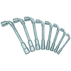 Jeu de 8 clés à pipe débouchées - KS TOOLS