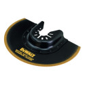 Lame semi-circulaire moyeu déporté diamètre 100 mm titanium - DEWALT