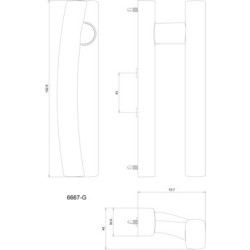 Fermeture modulaire aluminium SEREINE - CROISEE DS