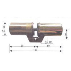 Cylindre rond double entrée pour serrure PALIÉRIS/VERTISSIME monobloc A2P* - FICHET