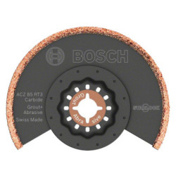 Lame segment à concrétion carbure pour outil multifonction ACZ 85 RT3 - BOSCH