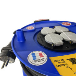 Rallonge sur enrouleur H07RN-F 3G2,5 BAT PRO - BRENNENSTUHL