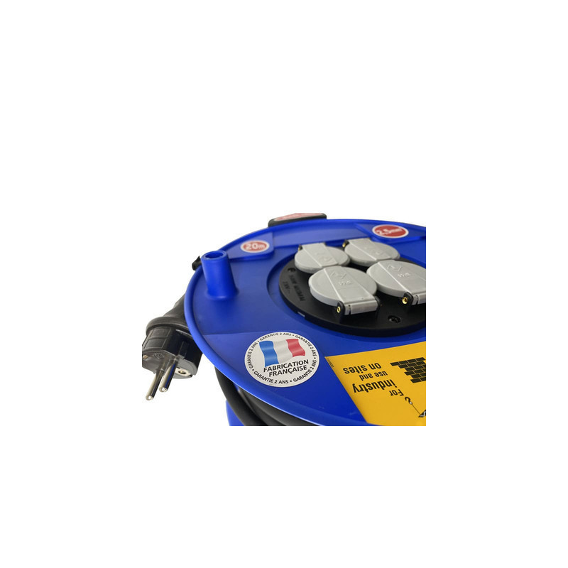 Rallonge sur enrouleur H07RN-F 3G2,5 BAT PRO - BRENNENSTUHL