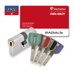 Cylindre européen double entrée RADIALIS A2P* - VACHETTE ASSA ABLOY