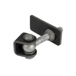 Paire de charnières 180° tridimensionnelles réglables - LOCINOX