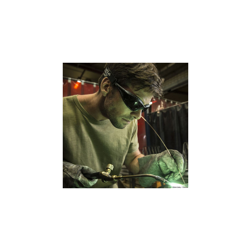 Lunettes masque de soudeur teinte 5 TRACKER - BOLLE SAFETY