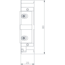 Gâche électrique à encastrer 12/24V ESU900 - IZYX SYSTEM'S