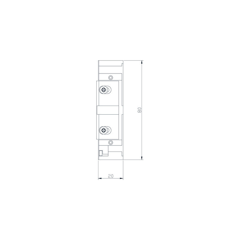 Gâche électrique à encastrer 12/24V ESU900 - IZYX SYSTEM'S